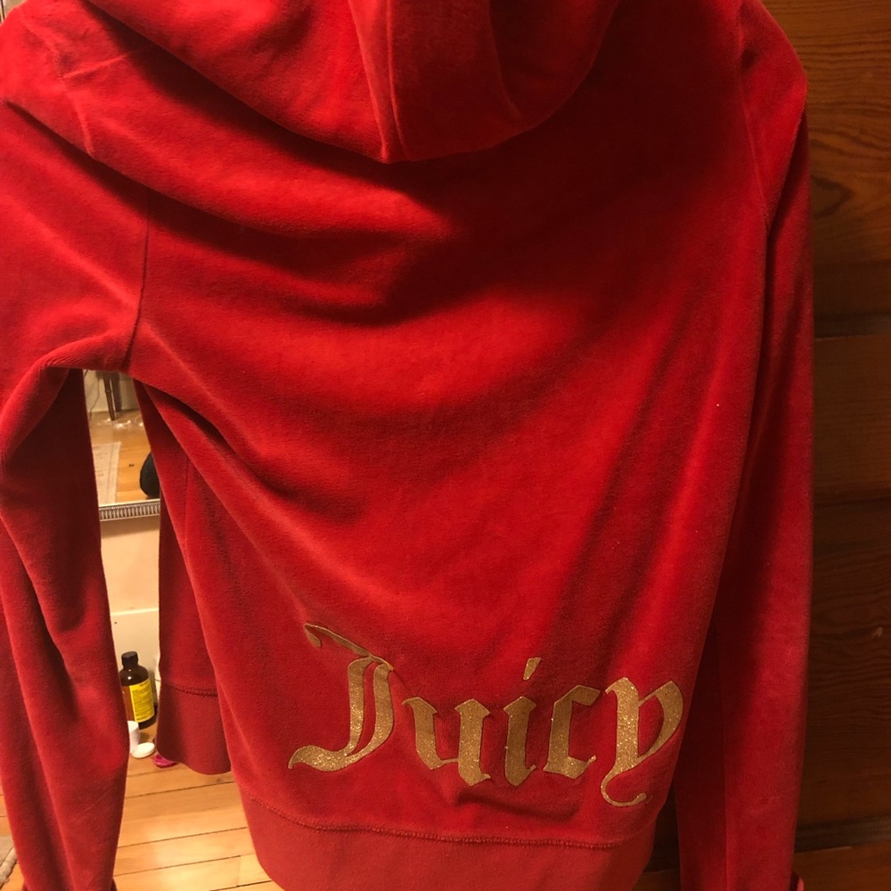 Juicy couture velour hoodie